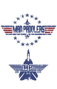 MadPaddlersTopGunLogo_Shirt_Stars&Jet